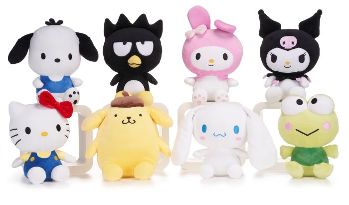 (Mis 2) HELLO KITTY & FRIENDS Peluche 20cm 8ass…x72